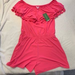 Lilly Pulitzer Pink Romper NWT size Small